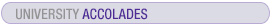 University Accolades
